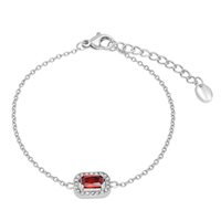 Bracciale Brand Donna Royale in Acciaio Cristallo 14BR032R - 14BR032R